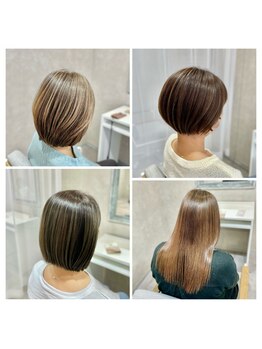 イヴバイニューヨークニューヨーク(Ib by NYNY)の写真/脱「暗い白髪染め」！明るい髪色、したい髪色を諦めていたお客様にご提案させていただきます！→白髪ぼかし