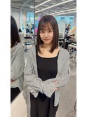 ナチュラルストレート　髪質改善　髪質改善ストレート　YUKI
