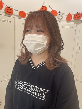 アーチバイケンジ(arch by kenje) 顔まわりインナー★ピンクベージュ