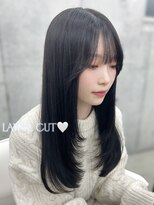 エヌアイ オモテサンドウ(ni omotesando)&nbsp;☆韓国ザクザクレイヤーカット 顔まわりカット グレージュ☆