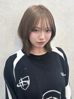 ロンド レア 天神大名店(Lond Le’a) 髪質改善メルティーベージュカラー小顔ワンレンカット天神大名