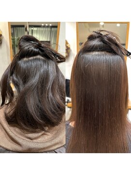 ルナバイルヴェール(LUNA by LeVert) 毎朝がとにかく楽になる　半永久縮毛矯正