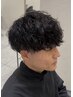 【角田指名限定】カット+波巻きケアパーマ ￥14630→￥12000