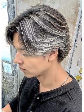 エノア 東京(ENORE) メンズ/ブリーチ/ダブルカラー/ハイライト/バレイヤージュ