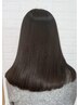 クロスカット+≪髪質改善≫縮毛矯正￥25000 → ￥19800