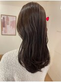 ◎韓国ヘアー顔周りレイヤーおくれミディアム毛前髪名古屋/名駅
