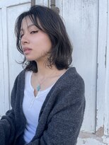 ムード マグ レーベル 南松本(MOOD Mag Label)&nbsp;大人ボブレイヤーカット透明感カラー20代30代