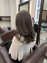 シアー(SHEER.)&nbsp;髪質改善カラー×アッシュブラウン【表参道,青山,外苑前美容室】
