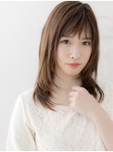 くびれヘア/アプリコットオレンジ/夏のヘアアレンジ/郡山82