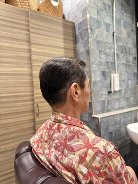 銀座マツナガ 神田店 50代60代大人オシャレクラシカルスタイル七三