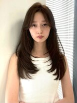 ユーフォリア 新宿通り(Euphoria) 小顔美人レイヤーカット×アッシュカラー30代40代50代