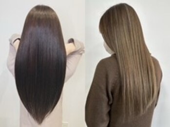 アヴァンス 北花田店(AVANCE)の写真/髪の骨格を整え、強く美しく育てる「髪質改善ストレート」♪クセ、うねりが気になる方に◎