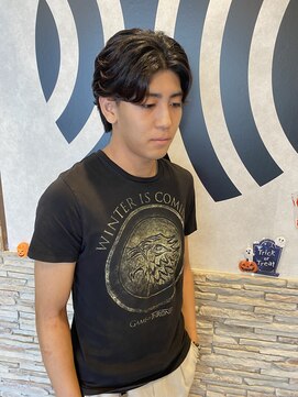 ナイト(KNIGHT) 毛流れパーマ/フェザーパーマ/メンズ