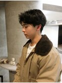 メンズカット/ニュアンスパーマ【lana hair新宿】