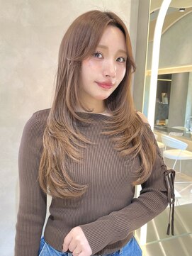 ロンド レグリーズ 立川(Lond leglise) マロンベージュ/前髪/レイヤー/小顔/髪質改善/縮毛矯正/立川