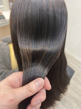 プリューム(PLUME) 髪質改善縮毛矯正+オッジィオットトリートメント