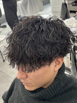 オーバルバイアピッシュ(OVARL by apish) メンズパーマ/波巻きパーマ/波巻きスパイラル