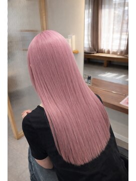 ヴァン カウンシル 岐阜店(VAN COUNCIL) ブリーチ・ダブルカラー・ピンクカラー