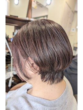 フリックフラック 西台店(Flic Flac) ショートヘア×ピンクベージュ【西台/高島平】