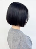 【morio松戸 石山】黒髪ミニボブコンパクトボブぷつっとボブ