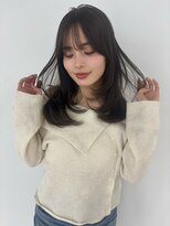 ユーフォリア 青山(Euphoria)&nbsp;【担当きょうこ】ワンカールでふんわり抜け感ミディアムレイヤー