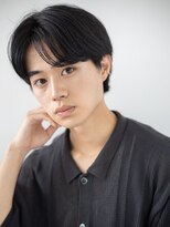 グルーミングサロン バーバー キャッスル 北浦和西口(Grooming salon Barber Castle)&nbsp;20代30代韓国風センターパート爽やかブラックマッシュg北浦和