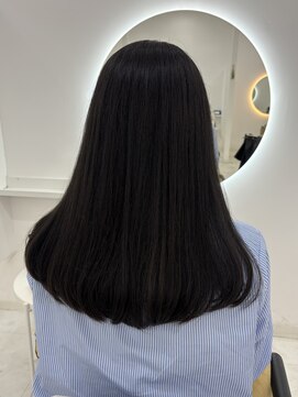 アイニ 天王寺アポロ店(aini) 透け感ダークカラー・ブルージュ〈airi〉