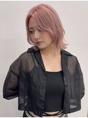 ブリーチ2回で叶えるホワイトピンクカラー