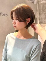 フォト 新宿(foto)&nbsp;透明感のあるハンサムショート