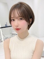 オーロ Costa西宮北口(ORO)&nbsp;大人ショートボブ丸みショートカットマッシュショート前髪あり