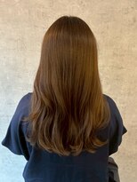 ポリマン 西新井(poliment) 明るい白髪ぼかし×夏の広がり、うねりの予防に髪質ケア