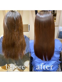リッシュヘアー(Riche hair)の写真/朝のアイロンが手放せない…。そんな髪悩みを解決する美髪サロン