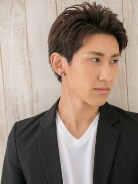 モッズヘア メン 仙台愛子駅前店(mod's hair men) ビジカジスーツアップバング清潔感短髪ベリーショートc仙台愛子