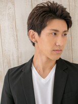 モッズヘア メン 仙台愛子駅前店(mod's hair men) ビジカジスーツアップバング清潔感短髪ベリーショートc仙台愛子