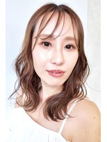 フィガロ アヴェダ(FIGARO AVEDA)&nbsp;2026 やわらか質感ミディ×シアーベージュ