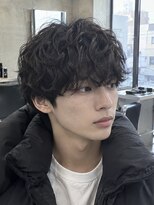 ブラン 池袋(BLANC)&nbsp;【福田指名限定】シャドウパーマクーポン(カット付き)