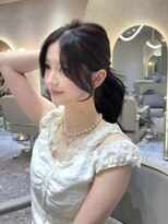 エラン トウキョウ 学芸大学店(elan tokyo)&nbsp;結んでも可愛い/顔まわりカット/フェイスレイヤー