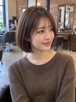 テーラヘアー 湘南台店(TELA HAIR)&nbsp;ツヤ感丸みボブ