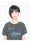 【YELLOW】アシンメトリーショート