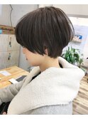 Coast.マッシュショート×グレージュ×大人かわいい