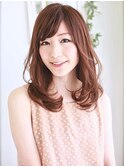 ひし形シルエットのセミディ