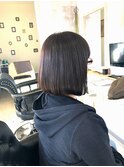 ベーシック前下がりボブ