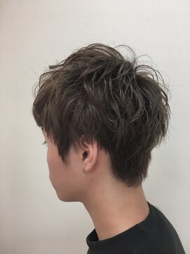 ダスティ 豊科駅前店(Dasty) メンズショート×グレージュ