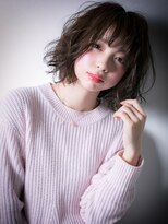 カバーヘア ブリス 川口(COVER HAIR bliss)&nbsp;*bliss川口*大人かわいいダブルバングの小顔フェミニンボブx