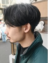 バイフィフス 原宿/表参道(by fifth)&nbsp;ニュアンスパーマトランクスヘアスパイラルパーマメンズヘア