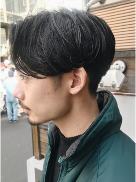 バイフィフス 原宿/表参道(by fifth) ニュアンスパーマトランクスヘアスパイラルパーマメンズヘア