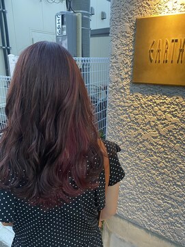 アース 春日部店(HAIR&MAKE EARTH) シフォンカールスタイル