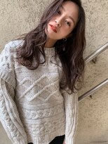 クラフト ヘア デザイン(CRAFT HAIR DESIGN)&nbsp;モーブグレージュ / カジュアルウェーブロング