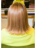 【橋本】髪質改善トリートメントでハイトーンでもうる艶ヘアー♪