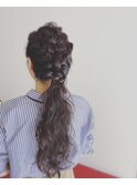 簡単ヘアアレンジ